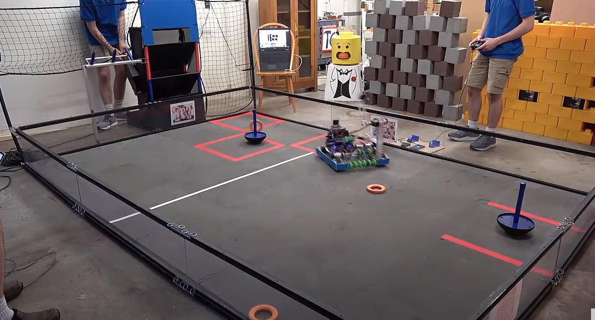 FTCTeams's tweet photo. Gameplay Pro Tip of the Week! 
If a ring becomes stuck in the return rack while trying to be reintroduced to the field, the human player may reach into the return rack to retrieve the ring. Make sure to read the human player rules in GM Part 2, rule <GS4>. https://t.co/9Yyyx6Zit8 https://t.co/kQV09rmdQN