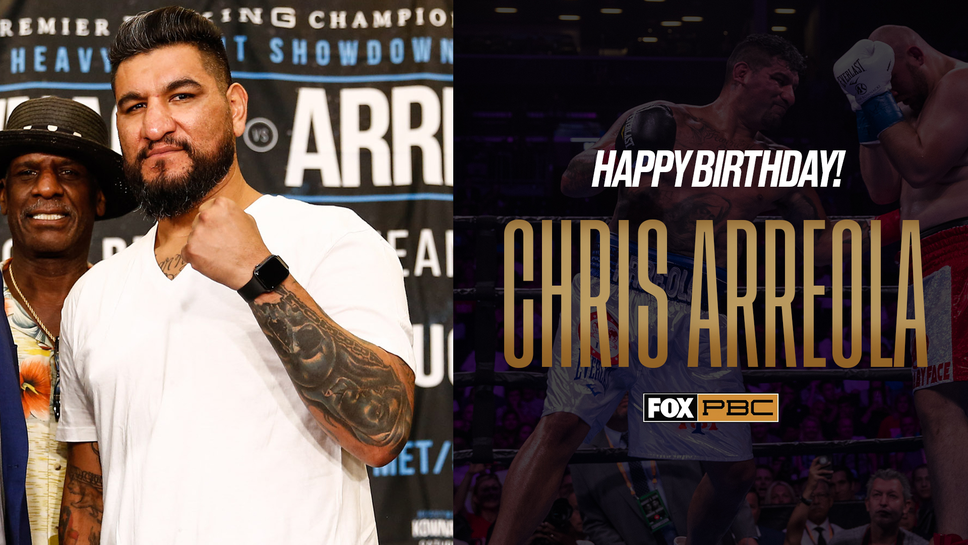 Wish heavyweight veteran Chris Arreola a Happy Birthday. He turns 40 today! 