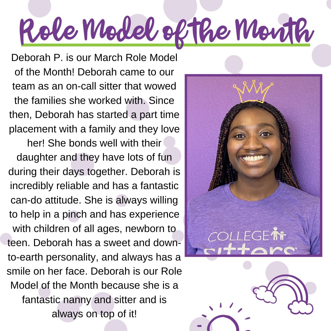 CNST_Reno's tweet photo. Deborah P. is our March Role Model of the Month! Deborah, thank you for being such an awesome member of our CNST team. We have a gift here for you at the office- come by to grab it any time! #RoleModeloftheMonth

#NowHiring #RenoJobs https://t.co/HJSZiKRwI6