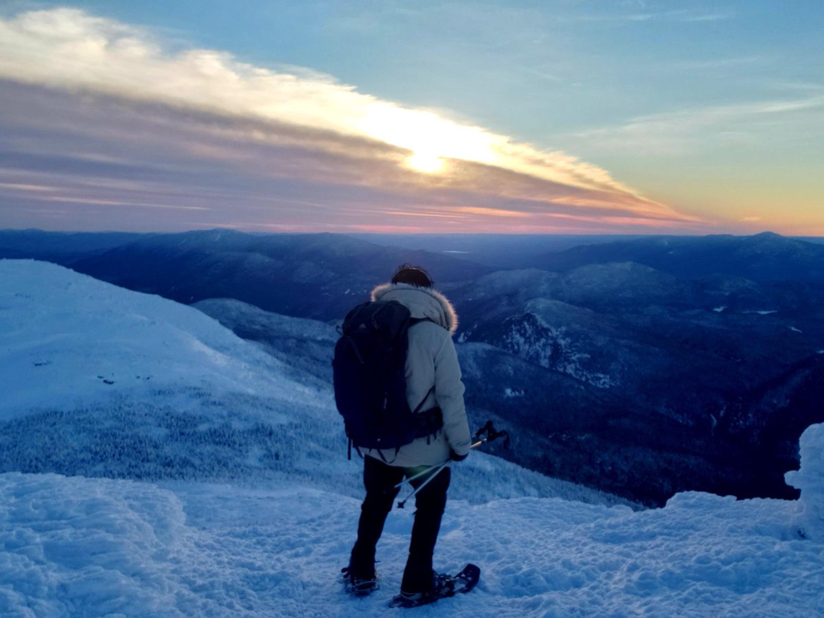 Matt_S_Chan's tweet photo. This past weekend I decided to take a trip to the Adirondack High Peaks and summit the 2nd tallest peak in NY. The weather was amazing and the views were stunning at the top 🗻😍 https://t.co/jGP2etobQ0