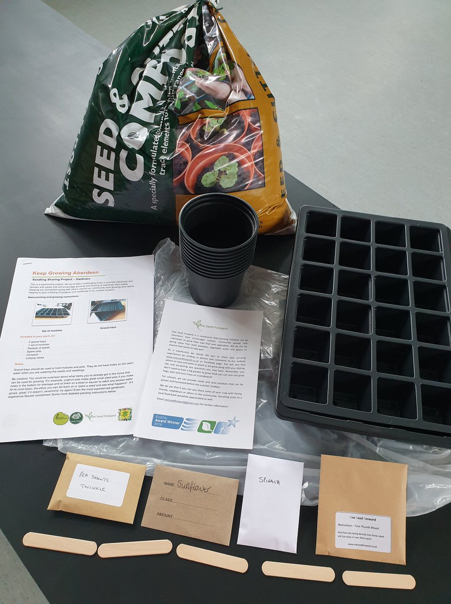Inchgarth CC (@inchgarthcc) on Twitter photo We are delighted to be invited to work alongside One Seed Forward, this gives us a chance to give out Seed kits which include pots, trays, compost & a selection of seeds all free of charge.
If you would like to take part please email before March 19th to inchgarthcc4@gmail.com We are delighted to be invited to work alongside One Seed Forward, this gives us a chance to give out Seed kits which include pots, trays, compost & a selection of seeds all free of charge.
If you would like to take part please email before March 19th to inchgarthcc4@gmail.com