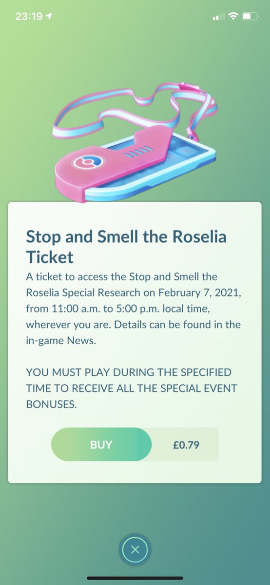 DrStevenYeomans's tweet photo. @NianticHelp hi, this has just popped  up in my shop - wrong community day ticket - will it still work for March event? https://t.co/TK1nQKszPw