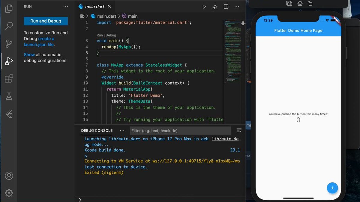 xhsu's tweet image. #AppleM1 #MacBookAirM1 took only 29.1s for Xcode to (fresh) build #Flutter2 apps. It's blazing fast!!! #Flutter #FlutterDev