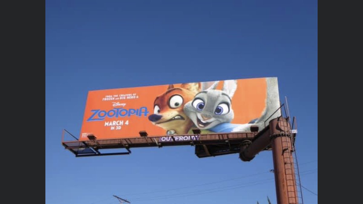 CastOfC13's tweet photo. Happy✨5th anniversary✨ Zootopia Billboard Zootopia #Zoopopia #ZootopiaDay #FiveYearsOfZootopia https://t.co/25atVQV4Gn
