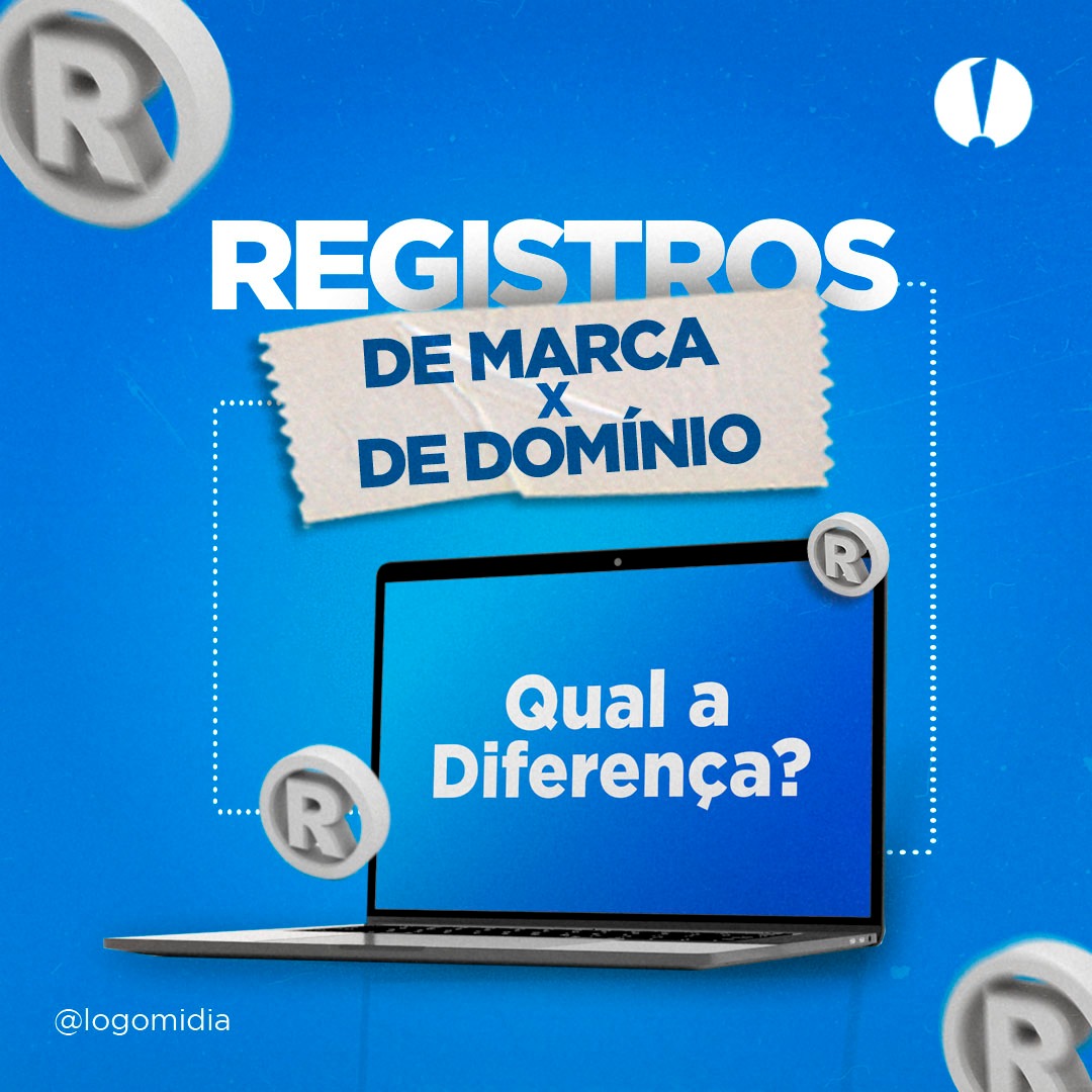 logomidia's tweet image. Enquanto o registro de domínio é responsável por assegurar a identificação da empresa na web - através do Registro.br -, o registro de marca no INPI garante a proteção da marca nas mais diversas esferas, incluindo no âmbito jurídico.