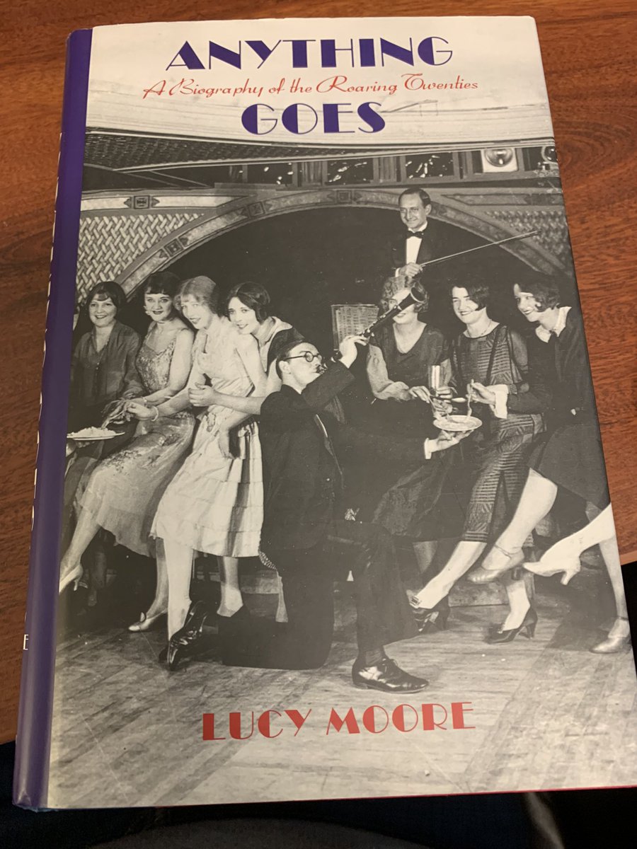 Logannance11's tweet photo. New book! And I recently finished re-reading The Ghosts of Eden Park. I’m on a 1920s kick. https://t.co/6pcdQjr1VE