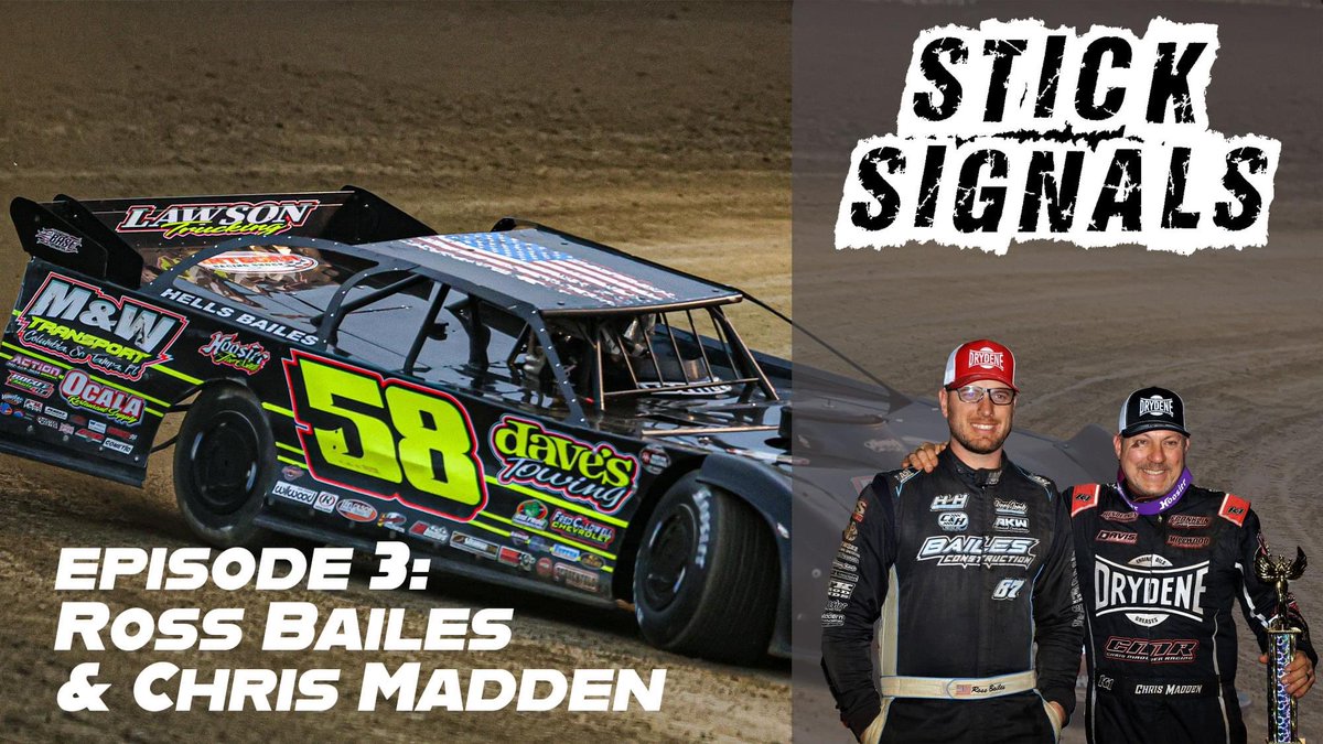Ross Bailes (@rossbailes) on Twitter photo Everyone go listen to @Dynamite_Ruben and @JustMick4โs latest episode of Stick Signals with myself and Smokey <a href="/chrismadden44/">Chris Madden Racing</a> as the featured guests. facebook.com/worldofoutlawsโฆ Everyone go listen to @Dynamite_Ruben and @JustMick4โs latest episode of Stick Signals with myself and Smokey <a href="/chrismadden44/">Chris Madden Racing</a> as the featured guests. facebook.com/worldofoutlawsโฆ
