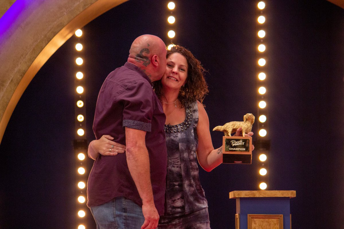 And the winner of Pooch Perfect and the title of Britain's Best Dog Groomer is ... KELLY! 
CONGRATULATIONS!  🥳 👏 🏆 🎉 
#poochperfect #winner #bestinshow #topdog