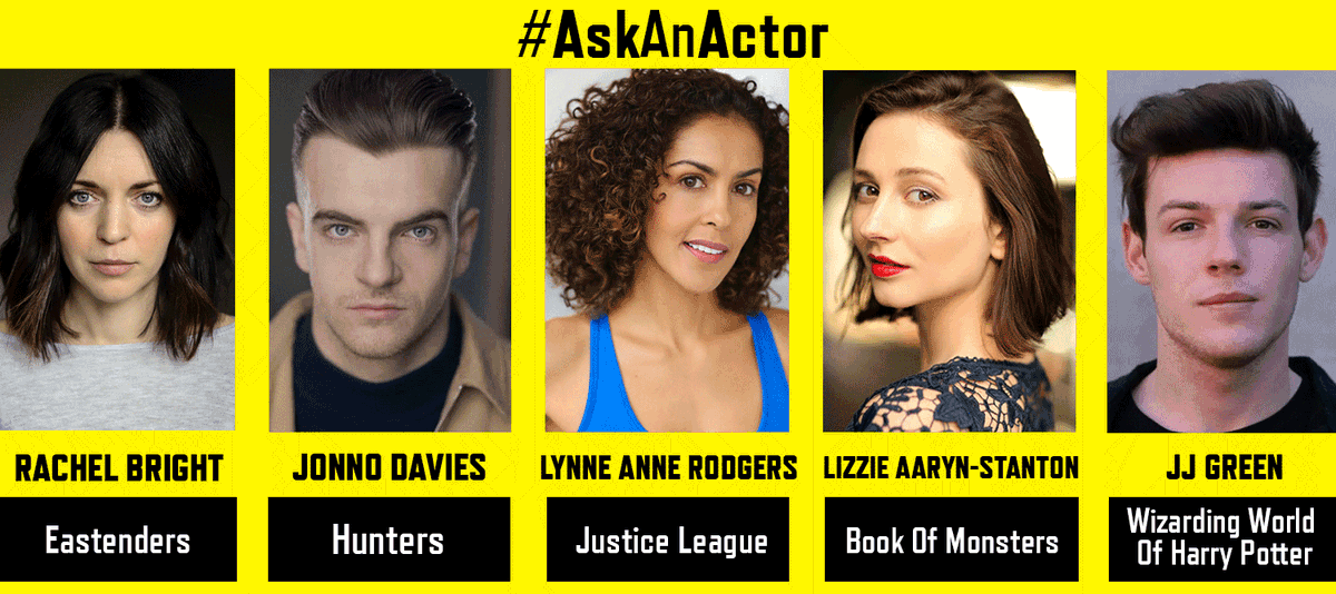 wearetramp's tweet photo. FREE EVENT for actors: #AskAnActor - this talented bunch will answer *your* questions on Zoom tomorrow.
@Rach_Bright
@Jonno_Davies
@LynneARodgers
@LizzAarynStants
@131Jj
Want to be an #actor? Don't miss your chance to get advice from these pros >> https://t.co/1kAcFifo0H https://t.co/mfpQJCZLSZ