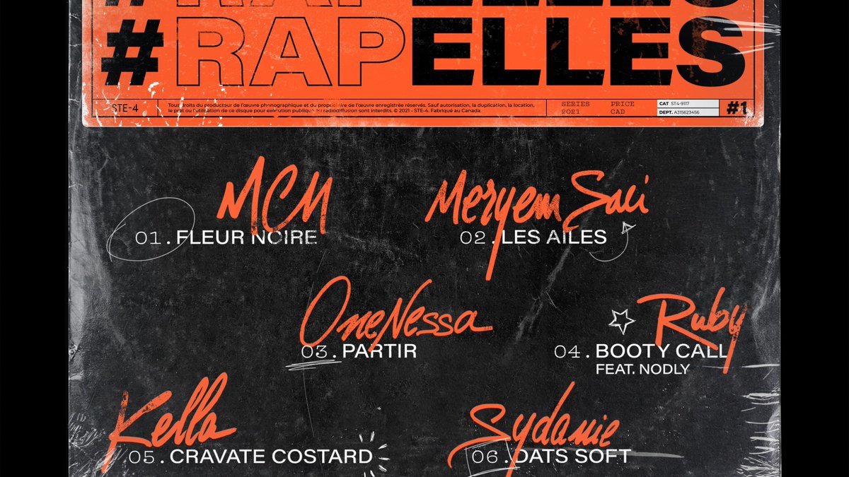 🔶 Le EP #RAPELLES est maintenant disponible sur toutes les plateformes!! 

Retrouvez MCM, <a href="/MeryemSaci/">Meryem Saci</a>, <a href="/OneNessa_/">Onenessa</a> , Ruby, Nodly et découvrez <a href="/dopekella225/">Kella MicKillah</a> et @sydanieee!   

💿 ste-4.lnk.to/Rapelles_Saiso…

🚀#RAPELLES: LE RAP AVANT TOUT
