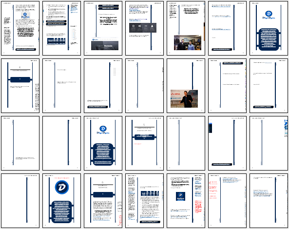 CryptoBooksAlt's tweet photo. 100+ #DigiByte history paperback book chapter pages either partially or fully written, and others formatted ready for write-up.  This mammoth task is currently ongoing to document $DGB history covering 7+ years

Please donate &amp; support progress

D6hk8wdQhayGtMm7g3a4Usyq62QAsnp2JB https://t.co/ndnbxuljw7
