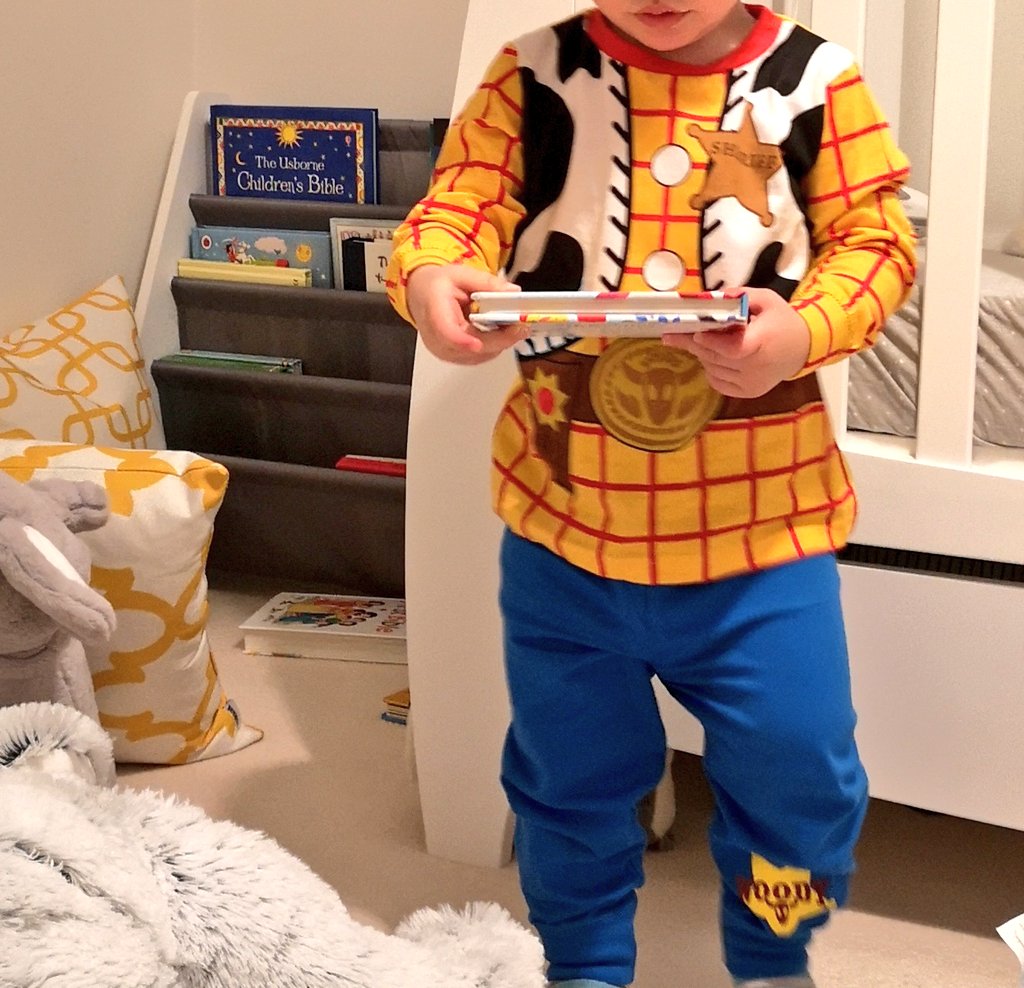 All dressed up for his first World Book Day. Our little guy does love his books 📚😍💙
OK so Toy Story is technically a film, but he looked cute so nevermind