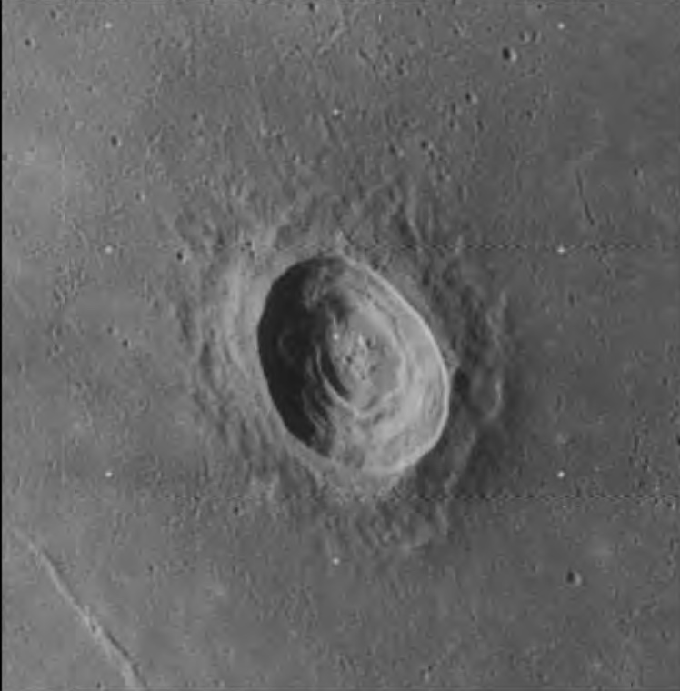 Savez-vous quel est le nom de ce cratère lunaire?