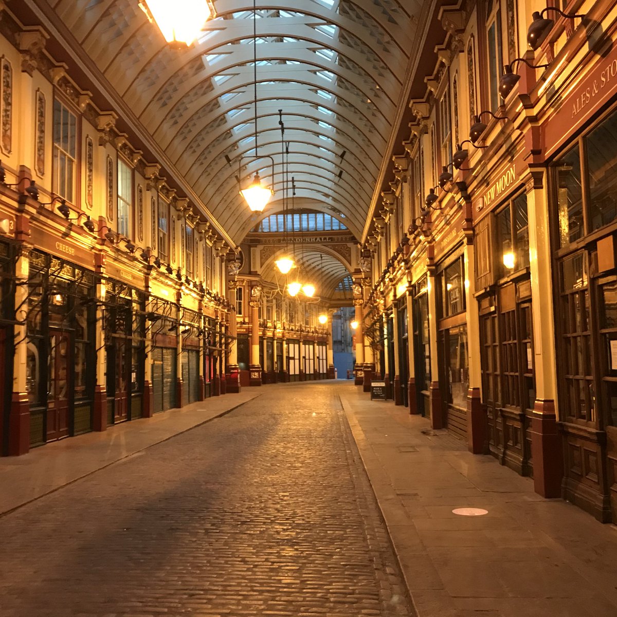 Leadenhall Market Thursday afternoon.