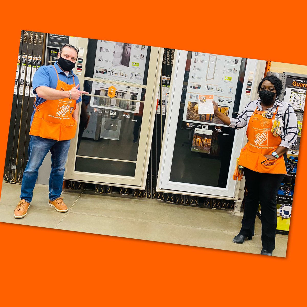 <a href="/Tmck0001/">Troy Mckenzie</a> recognizing our In Focus Captain JoVette for the amazing job she is doing in helping create a safety culture in our store.