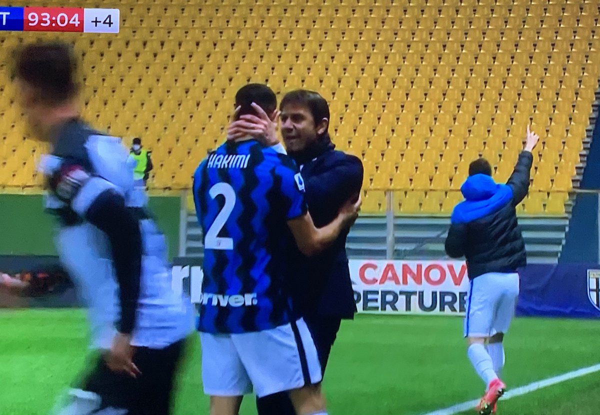 Guardami come Conte guarda Hakimi
#ParmaInter #amala #roadto19