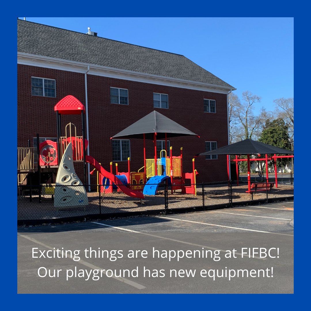 FBCInn's tweet image. The playground at Fountain Inn First Baptist has some new equipment. We know that this is going to bring joy to our Children's Ministry and our Weekday Preschool. Thank you church for supporting this ministry!