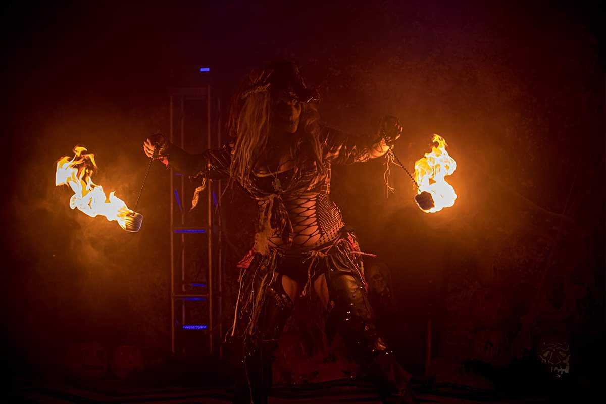 Can we please get to Summer? 🔥#musicfestival #fire #nowbooking #monsterdolls #conventions #tattoocon