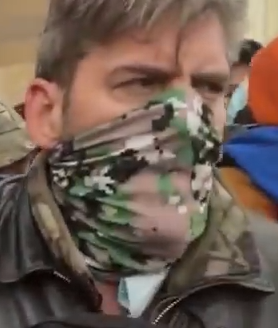 The FBI is seeking information on this participant in the U.S. Capitol violence on January 6. If you know this person, please reach out to tips.fbi.gov.