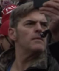 The FBI is seeking information on this participant in the U.S. Capitol violence on January 6. If you know this person, please reach out to tips.fbi.gov.