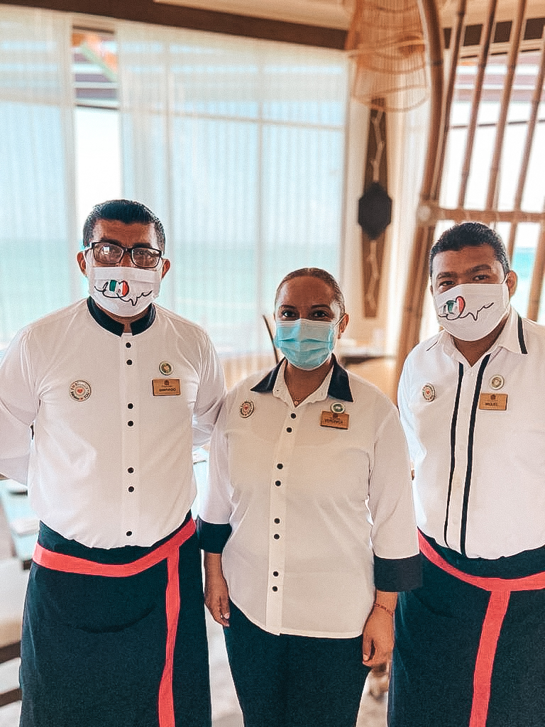 Santiago, Veronica y Miguel are the dream team that will make your meal at Palafitos Overwater Grill&amp; Wine Bar memorable.