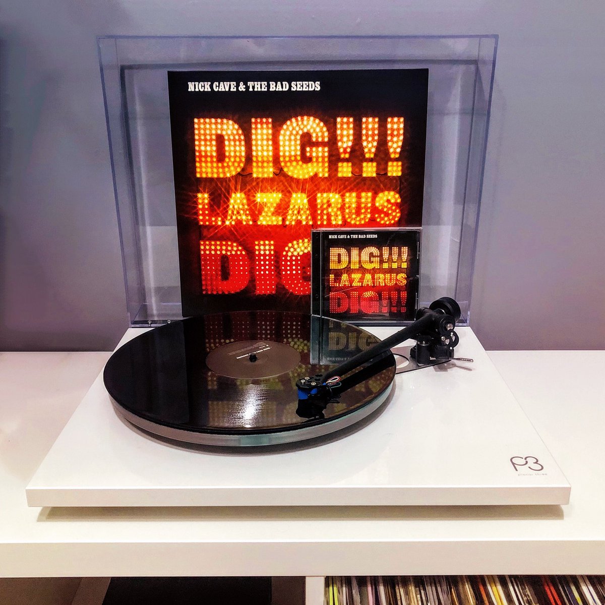 92 @nickcaveDig Lazarus DigGUUUUUITAR!!! My fave Bad Seeds album. The opening title track is sleazy, catchy and assures you that you’re gonna have a real good time - it’s still dark and Cave his lyrical best #AtoZMusicChallenge #AtoZMusicCollection