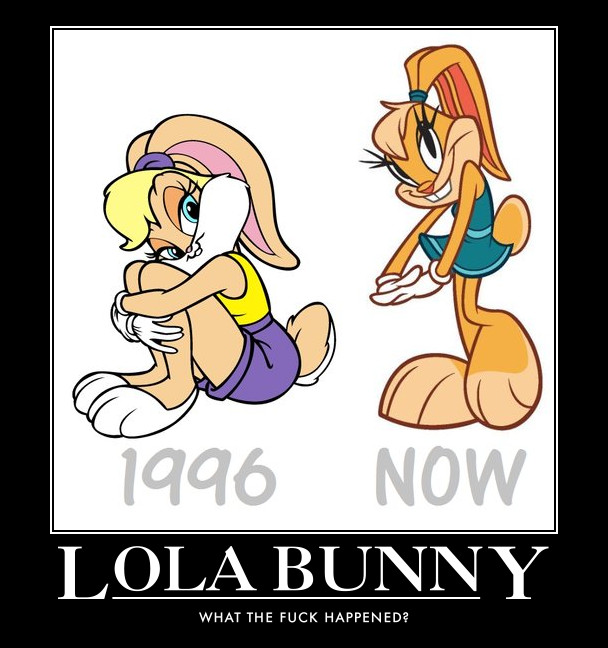 People are upset about Lola getting a minor redesign? I thought we left this shit in 2011 lol. https://t.co/emgUw5PLMQ
