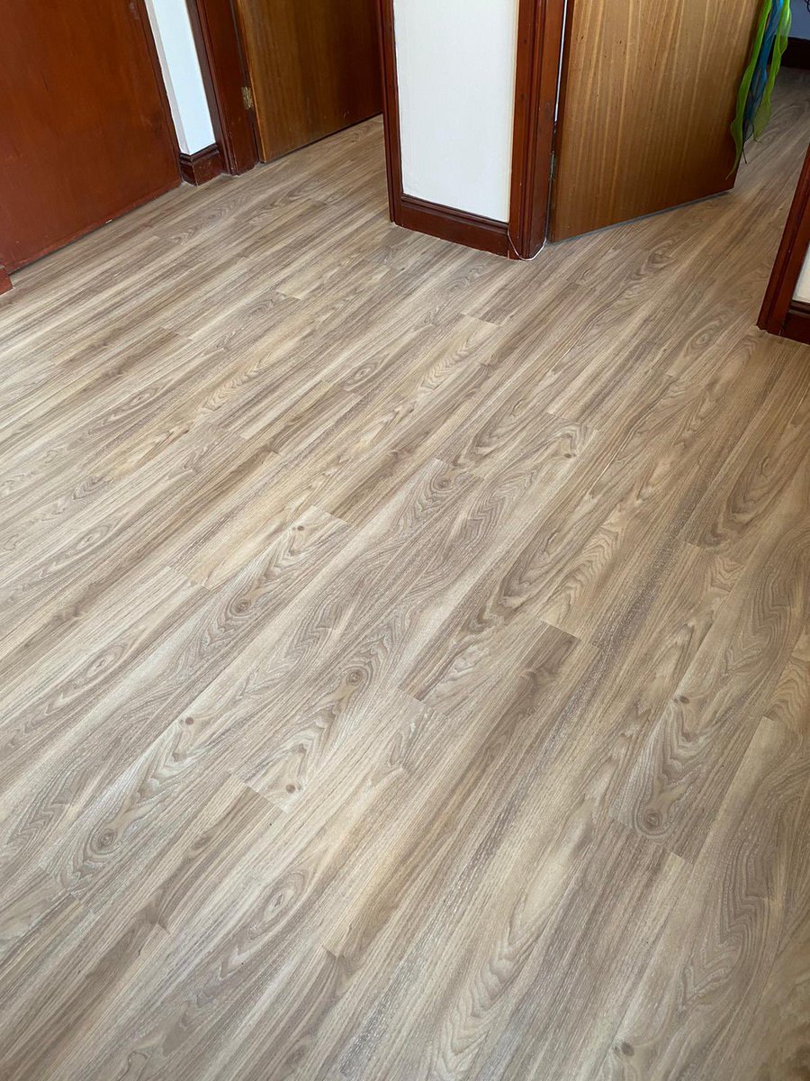 Stunning luxury vinyl planks supplied and fitted recently in colour Blossom Ash - looks amazing! Call 01244 291900 for a quotation #chestertweets