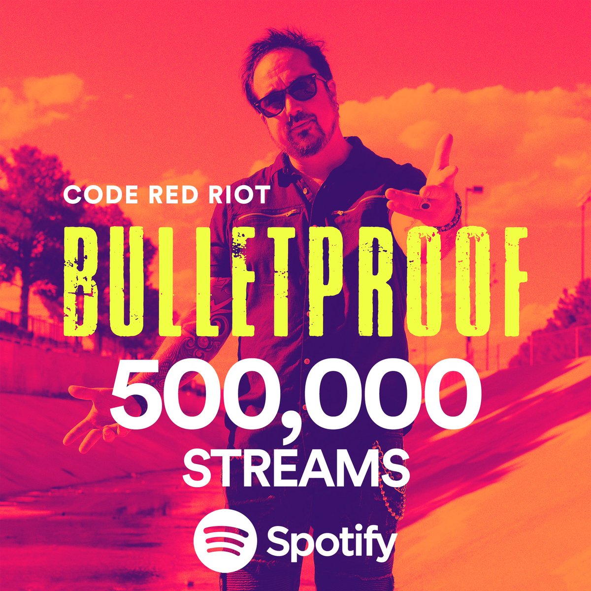 CodeRedRiot's tweet image. Thank you for listening! 
Bit.ly/CRRspotify
#bulletproof #500k #spotify #celebratesuccess #celebratethelittlethings @spotify #hardwork #hardrock #heavymetal #numetal #musicislife #musicismylife