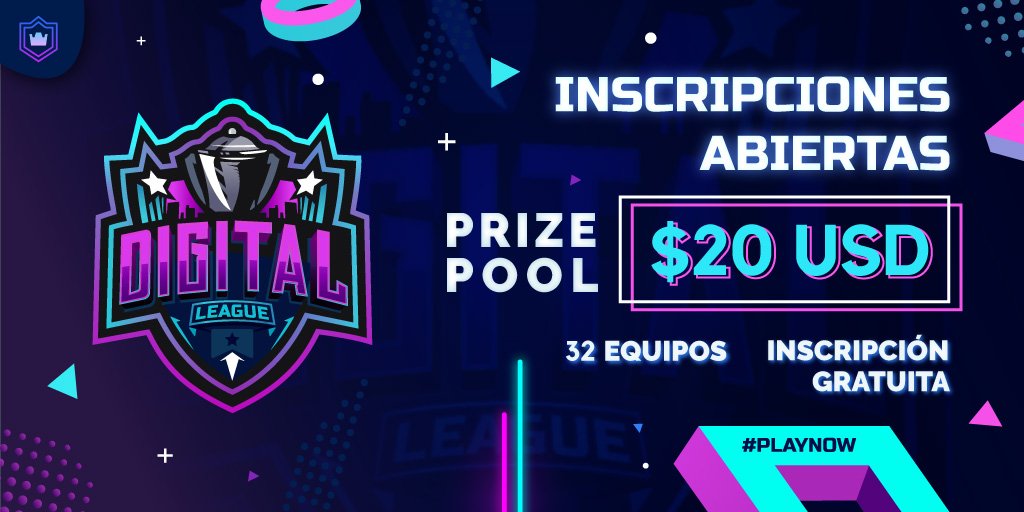 #ClashRoyale 

¡Primera edición! ☂️

Anunciamos la apertura de inscripciones para una de muchas de nuestras ediciones, no te puedes perder el inicio de nuestra organización.