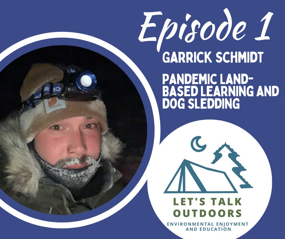 Season 2 of the Let's Talk Outdoors podcast launches with a conversation with <a href="/GarrickSchmidt/">Garrick Schmidt</a> about his experience running land based learning the pandemic and, of course, #dogsledding. #sk #podcast. Listen in at saskoutdoors.podbean.com