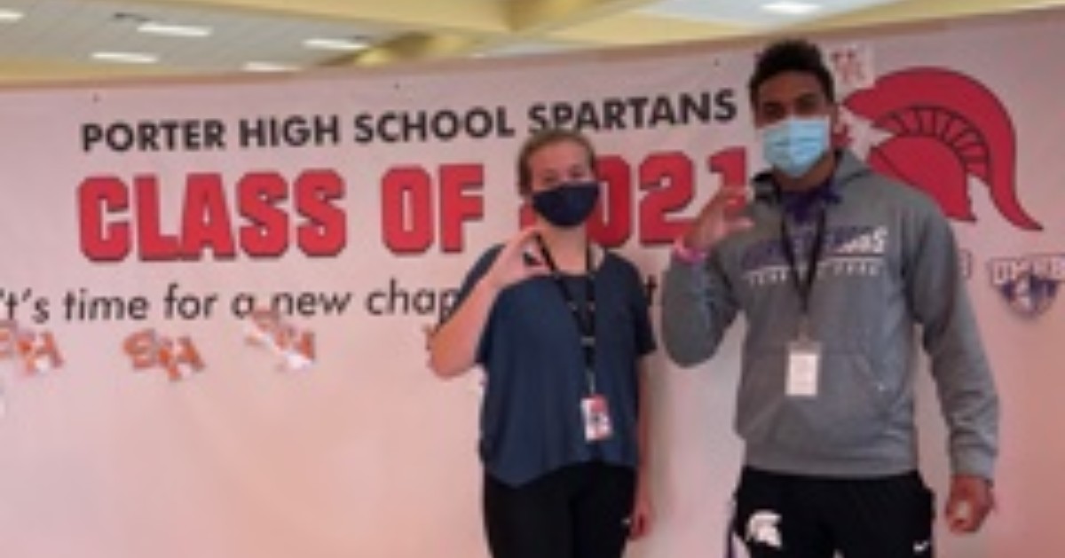 Counselor Corner College Spotlight from today was Princeton University and University of Mary Hardin-Baylor. If a student formally committed to this college, they signed a logo and placed it on the banner in the rotunda. Congratulations, Seniors! #phs_spartans #ncisd