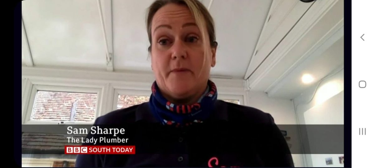 Great to see Sam fro The Lady Plumber rocking the <a href="/hpsmerchant/">HPS Merchant</a> snood on TV today. What an absolute legend. #ladyplumber #hpsmerchant