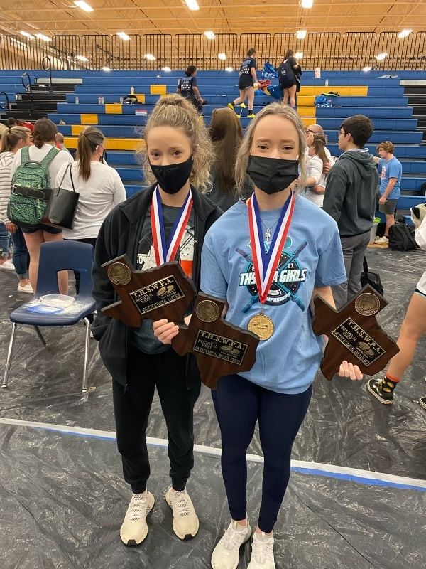 Lacey and Linsey Tackett are headed to the State Powerlifting Meet!  They qualified by placing 1st (Lacey) &amp; 3rd (Linsey) at today's Regional Meet.  Lacey broke the regional squat &amp; bench record &amp; was named Outstanding Lifter on light platform! Congratulations Ladies, We Believe!