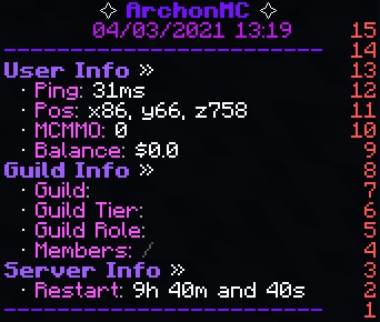 mc_archon's tweet photo. 🔮Some ArchonMC Sneakpeak! 🔮

What could this be? Guilds coming to ArchonMC?

🔒Come join our Beta Soon!

🔓Join our Discord! https://t.co/7YPes1duvE

--
#minecraft #minecraftserver #minecraftsmp #minecraftsurvival #minecraft_pe #discord #serverminecraft #gaming #game https://t.co/AWlhHIKKtd