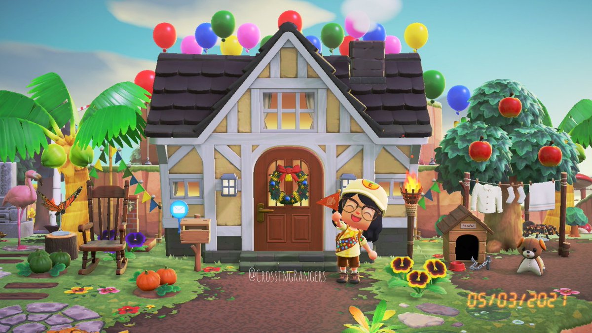 CrossingRangers's tweet image. Adventure is out there 2.0 💪🏻 (relocated my house for my new island vibes ✨🌴) #ACNH #AnimalCrossing #ACNHDesign #NintendoSwitch #Up #Disney #Pixar