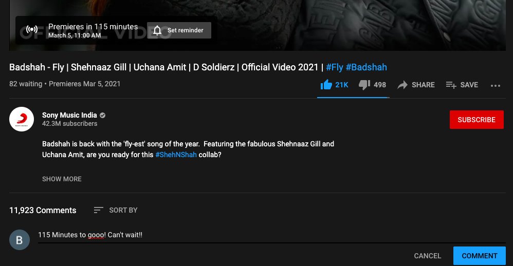 welligavein's tweet photo. Guys we're at 12K comments right now....can we please atleast reach 15K comments by 11 AM!
3K in 2 hrs is easily achievable! Please do this NOWW!
#ShehnaazGill #SidNaaz #FlyOutTomorrow (Today)
https://t.co/ceYL9k6wWz https://t.co/5fYfqZoQdV