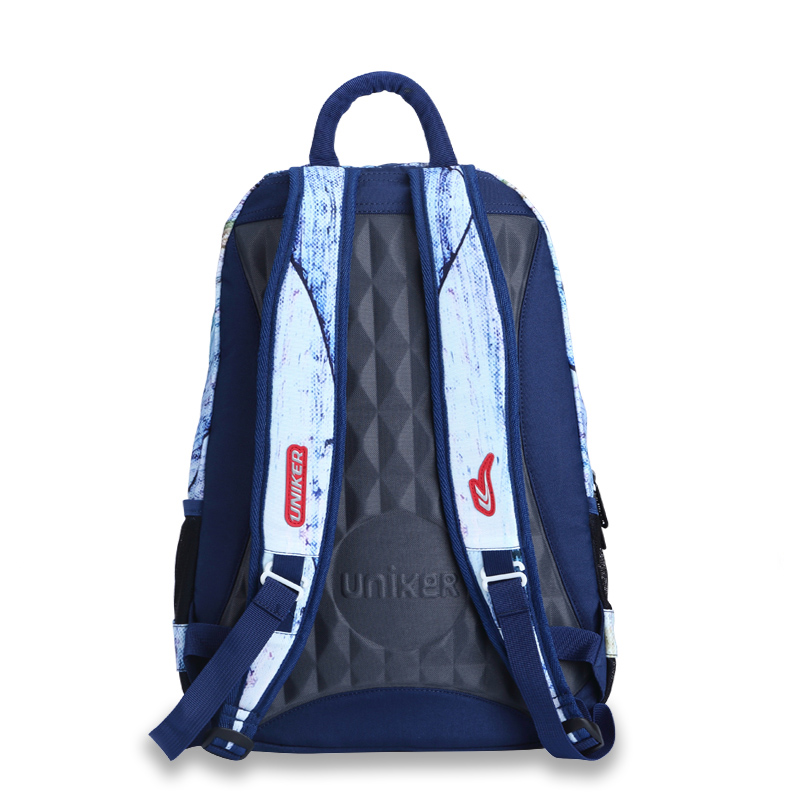 Sprayground Cherry Blossom Rubber Shark Backpack - Blue