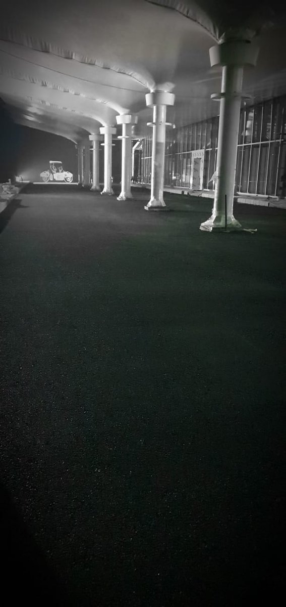 aaikushiairport's tweet image. Another milestone achieved @IntlAirport New state of art fully air conditioned Terminal  with area above 3500sqm, capable to handle Intl. Ops. too completed in record time of 5 months with provisions of Fire Fighting, BHS, Conveyors, X-ray, PA, CCTV, FIDs.@aaiRedNR @AAI_Official