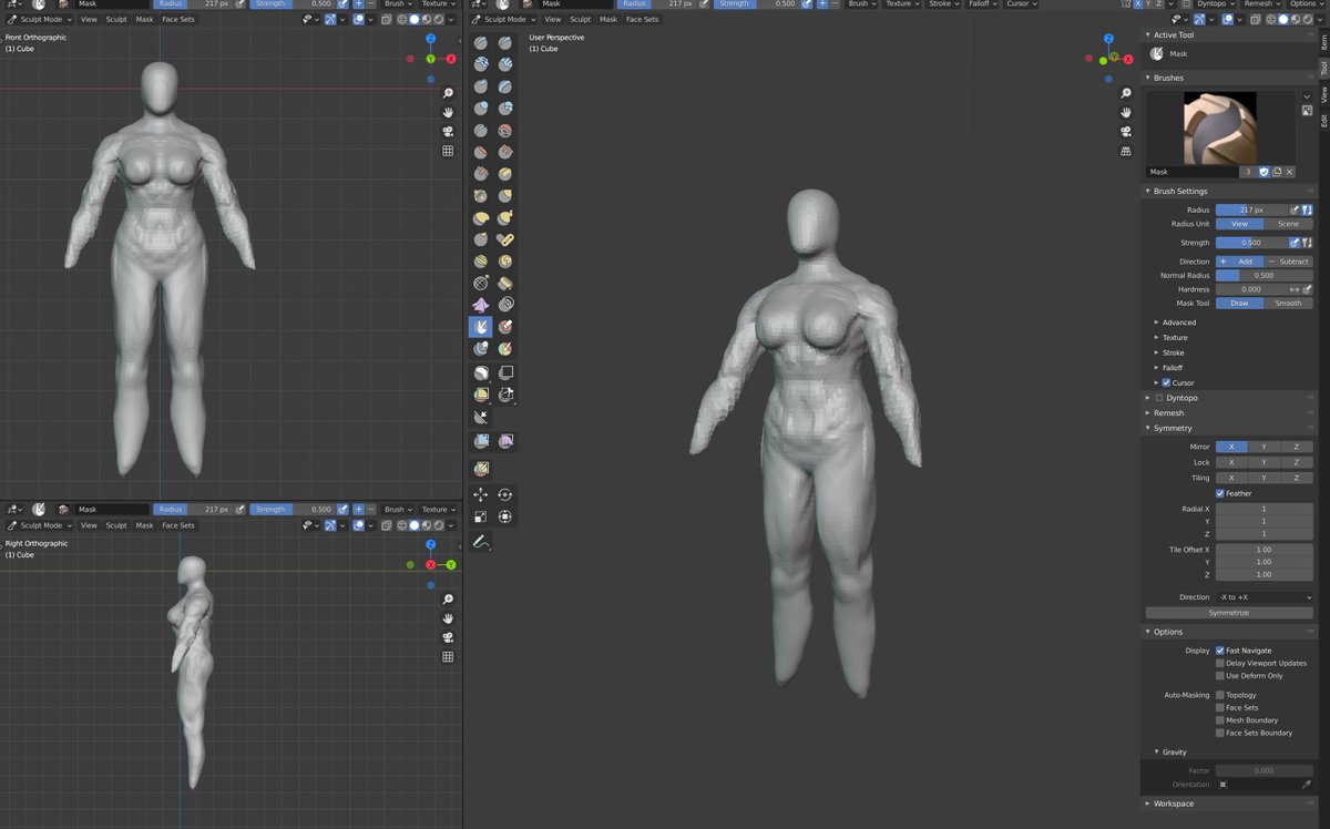 Tabz_Design's tweet image. Current progress of Wonder Woman sculpt and first time sculpting a full female body. any tips or books for sculpting anyone can suggest would be very much welcome!

#currentprogress #blender #Blender3d #digitalsculpt #digital #b3d