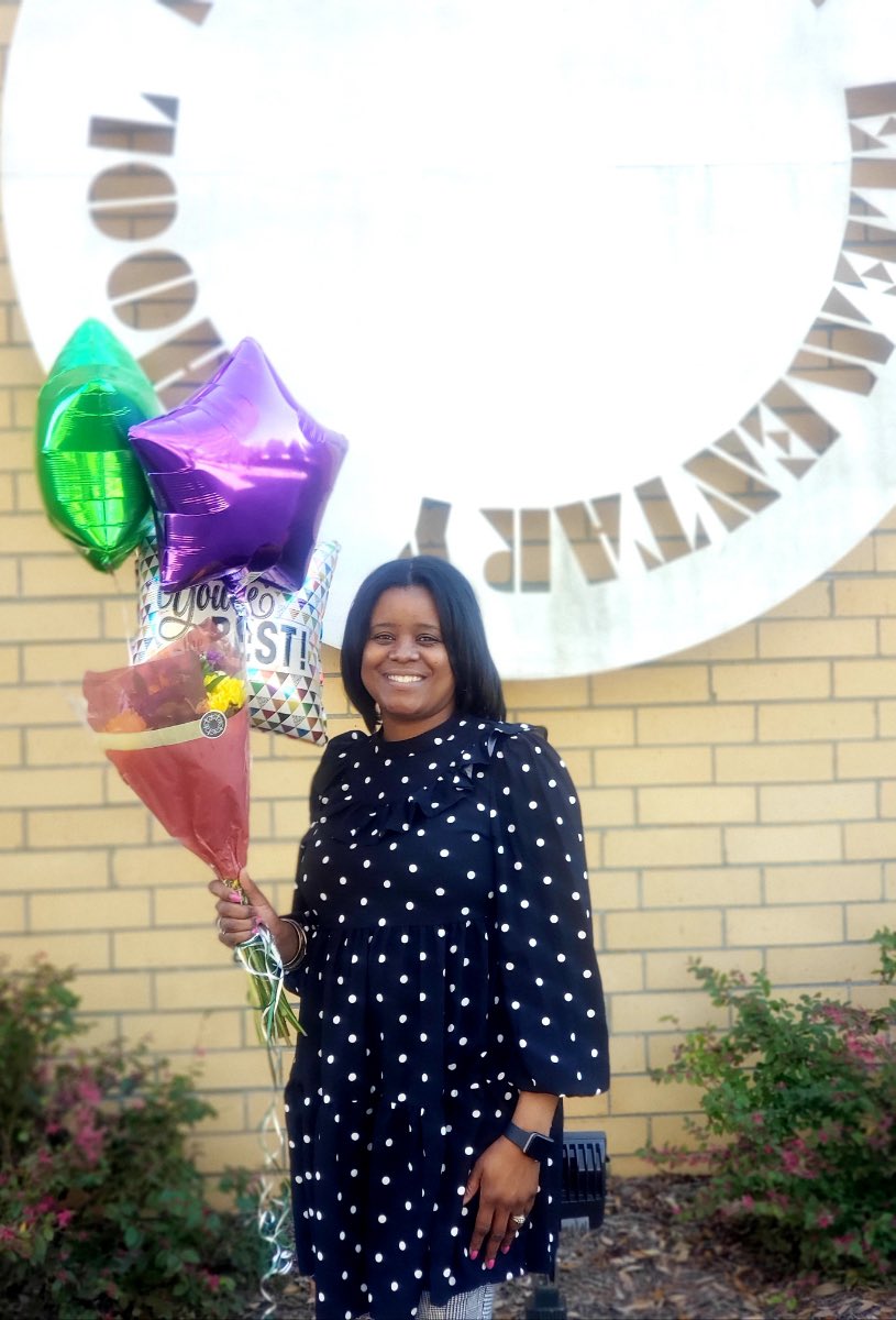 Congratulations Mrs. Sherrie Drafts for being named North Aiken’s 2021-2022 First Year Teacher of the Year!