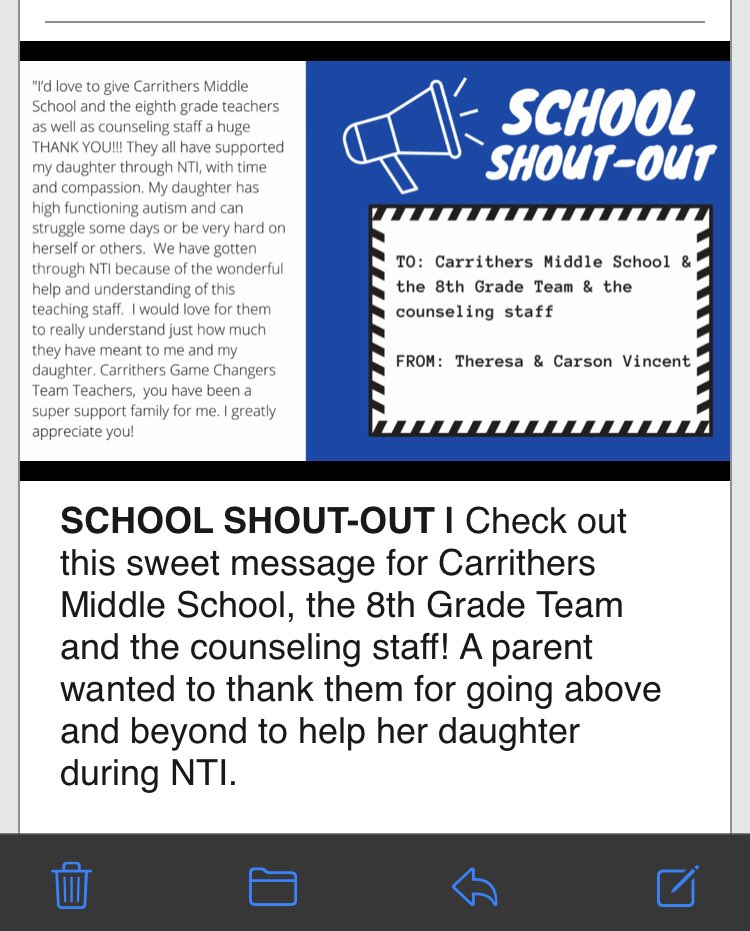 gamechangersCMS's tweet photo. We love our GAMECHANGERS! @mdfw08 @CarrithersMS https://t.co/A45ZJdbGmj