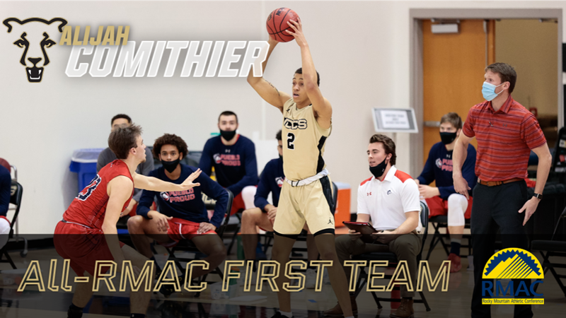 Alijah Comithier has been named to All-RMAC Men's Basketball First Team!
#ClawsOut #GoMountainLions
buff.ly/3bm5gdr