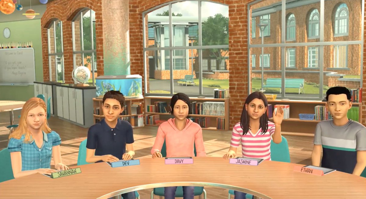 USM_CEHS's tweet photo. .@USMSOE has prepared educators for 100+ yrs, but never before have they possessed virtual reality technology to enhance learning. Through the CARES Act, Golden Eagles are gaining hands-on experiences in a virtual classroom. 

See the avatars in action: https://t.co/k8ZDIUCi9R https://t.co/WVLb5DeEwr