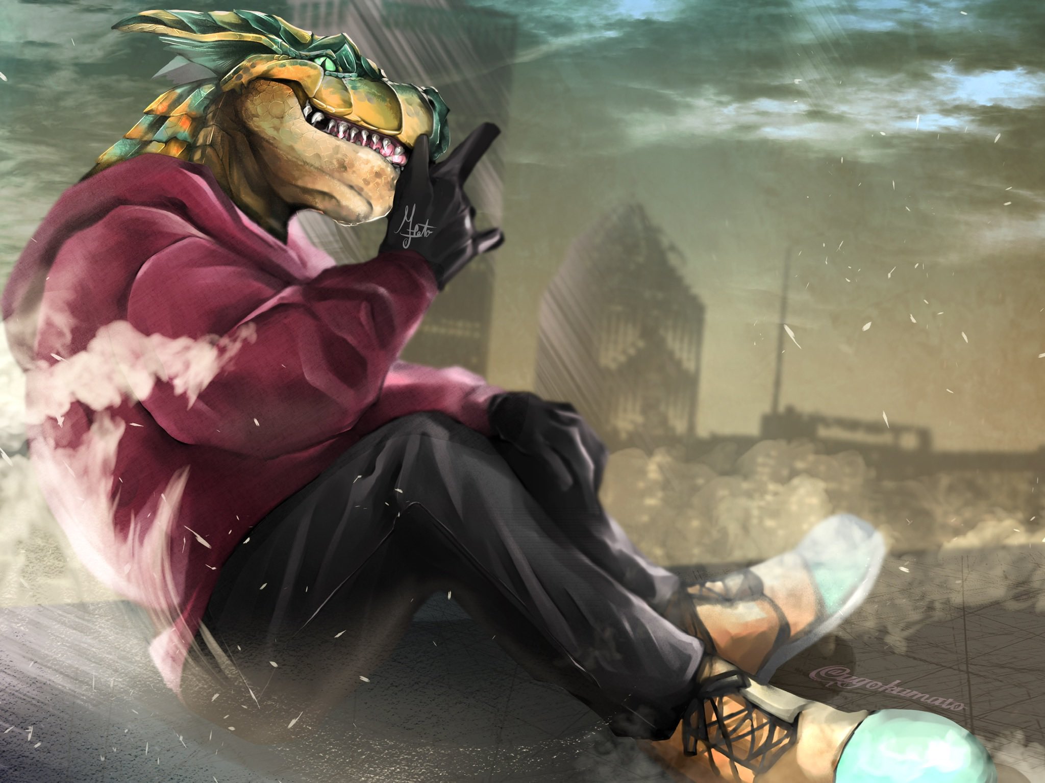 動くマト お絵かきハンター 殺し屋 ファンアート 竜人入門 モンハン ティガレックス Tigrex Fanart 竜人 動くマト お絵かきハンター 殺し屋 ファンアート 竜人入門 モンハン ティガレックス Tigrex Fanart 竜人