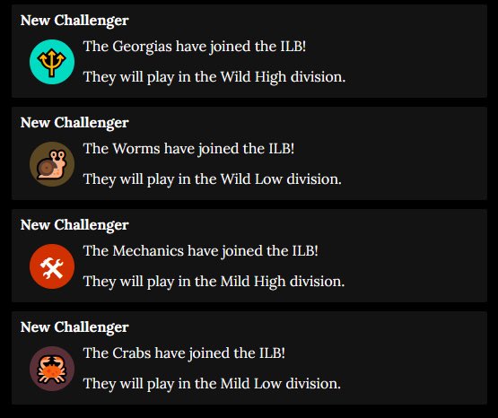 We can’t wait to root for all of you!