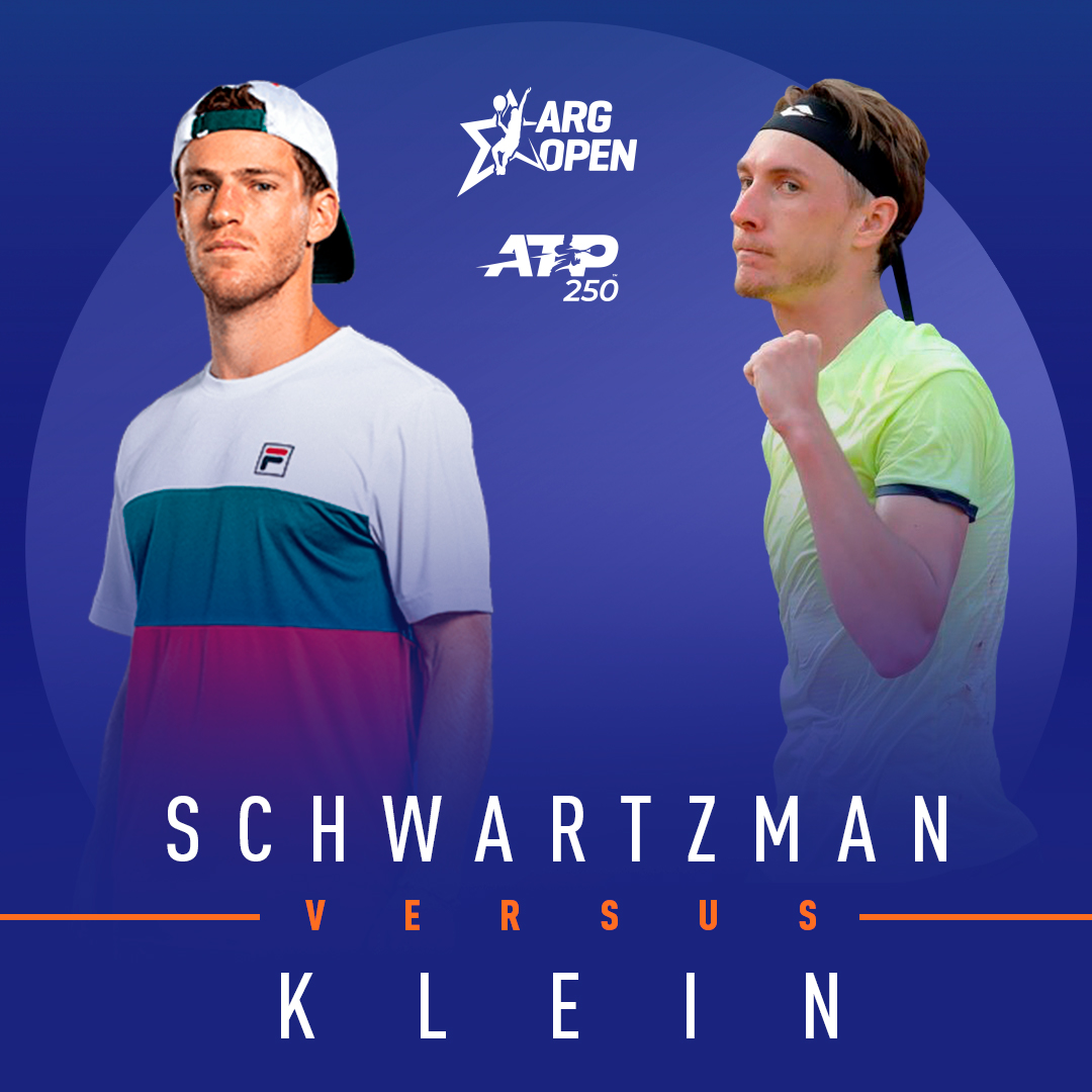 Schwartzman y un debut con triunfo en el Argentina Open: venció a Klein por 6-4 y 6-2