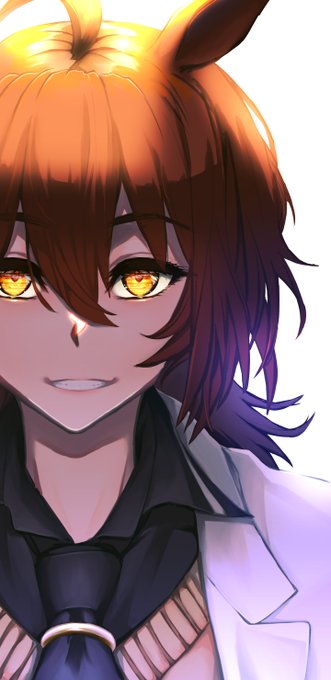 アグネスタキオン
瞳の横線みたいなのはデータの羅列みたいに 