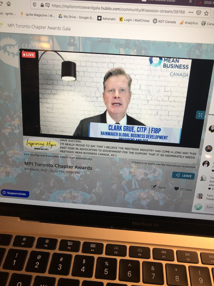 Ignite_Mag_'s tweet image. Congratulations Clark Grue @MtgsMeanBizCA for winning #MPITO President’s Award!