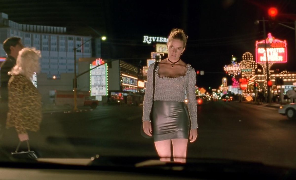 Elisabeth Shue as Sera, the prostitute in 'Leaving Las Vegas'. 